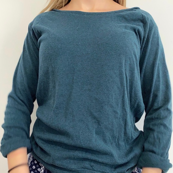 Aritzia TNA 3/4 Tour Long Sleeve Top - Picture 2 of 4